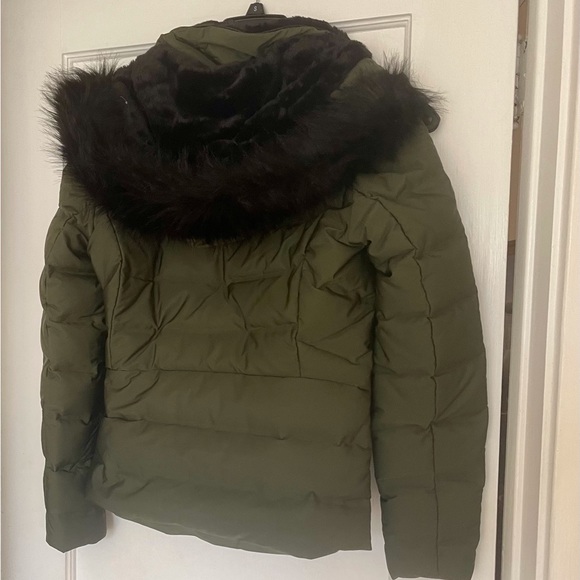 Zara Hooded Quilted Puffer Jacket - Picture 5 of 6